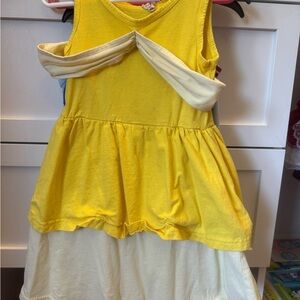 Disney’s Belle bounding dress
